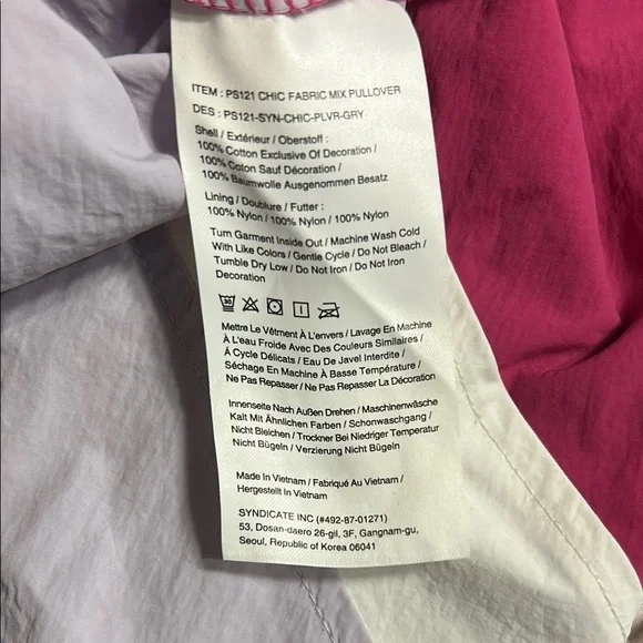 Peloton Gray and Pink Women's Pullover Size Medium - Picture 7 of 9